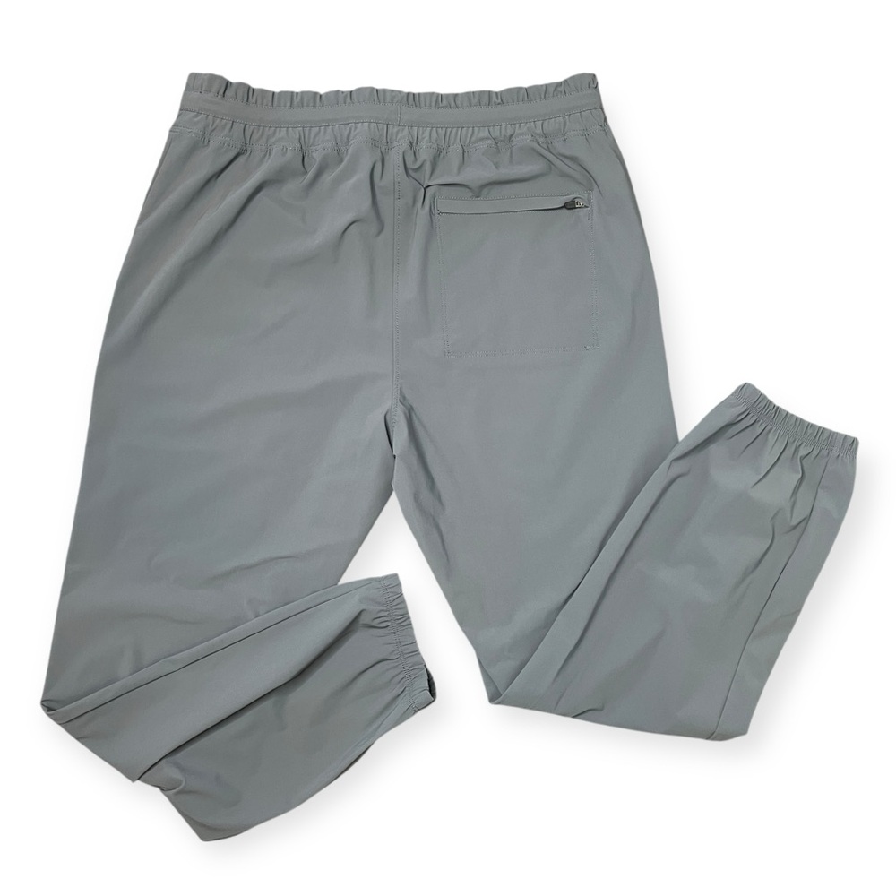 Vuori Miles Jogger Women’s Medium Blue Grey Adjustable Waist Ankle Pants - Picture 6 of 13